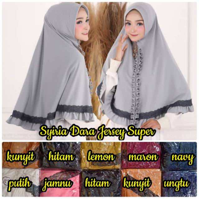 Hijab syiria dara Jersey super