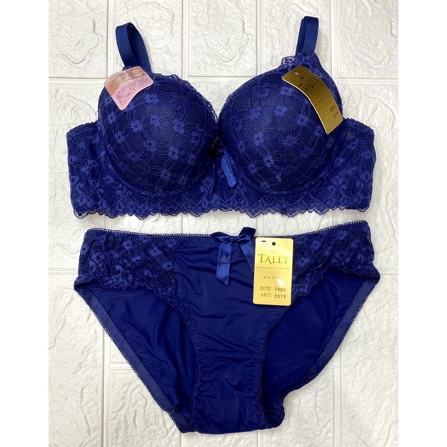 BH set | Bra + Cd TALLY 5519 pakai kawat dan busa tipis