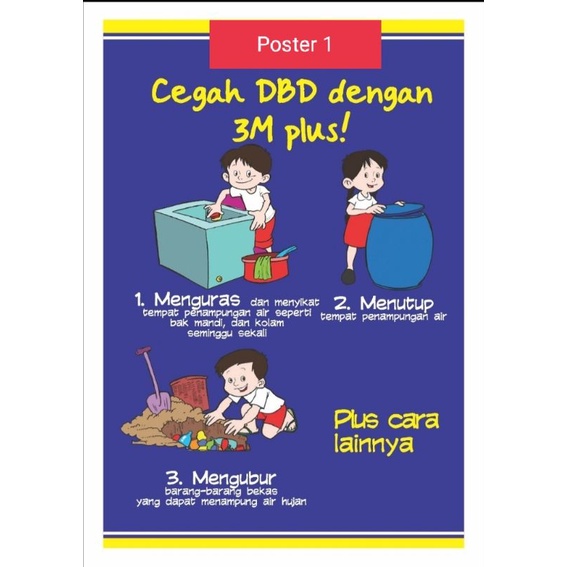 Poster PHBS di Sekolah