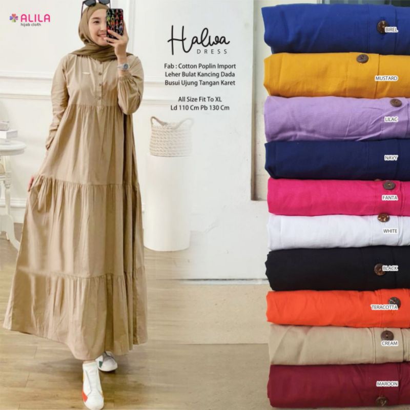 Halwa Dress ori by Alila