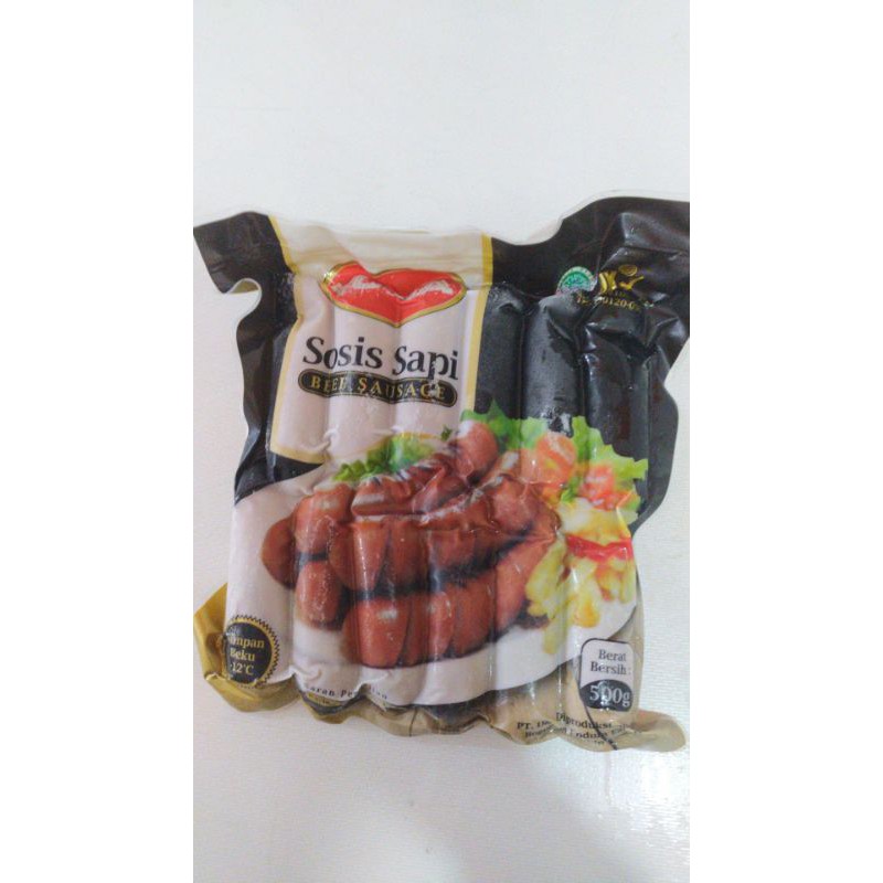 

Yona Sosis Sapi 500 g (12 pcs)
