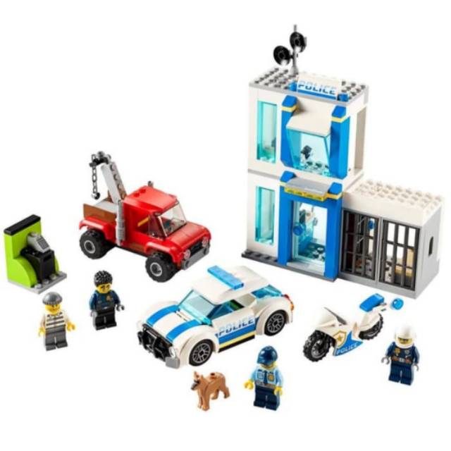 Lego City Police Station Box Kantor Polisi