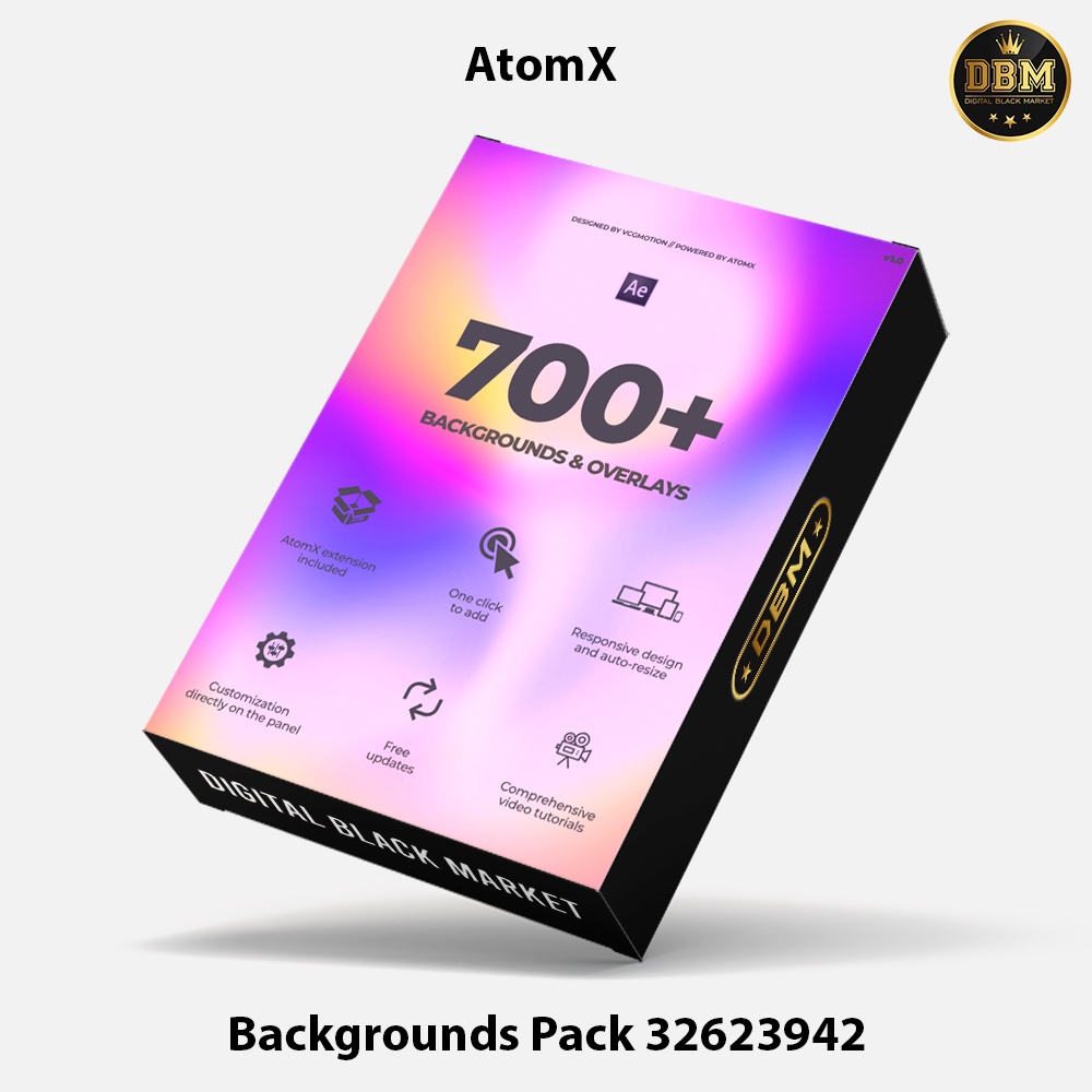 AtomX - Backgrounds Pack - After Effect (Extension)