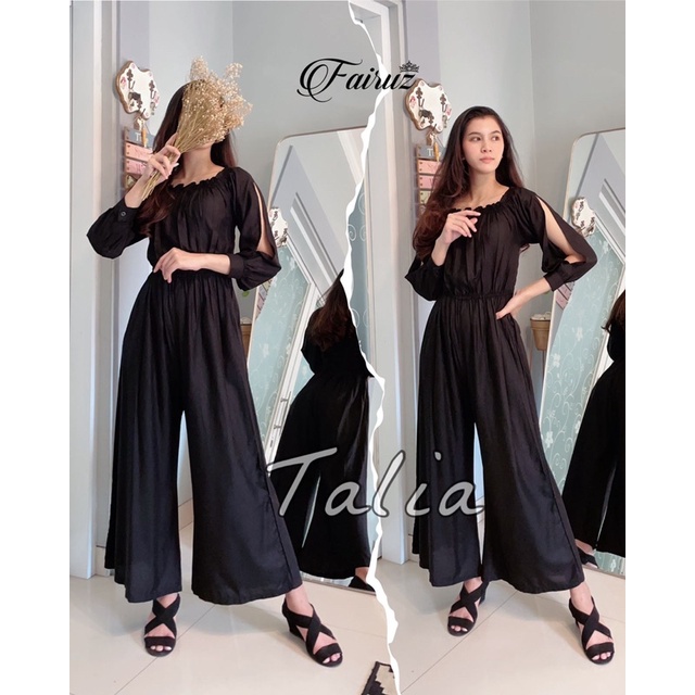 Daster Arab Fairuz TALIA Jumpsuit Ori By Fairuz