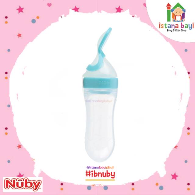 Nuby Garden Fresh First Solids SQUEEZE FEEDER - Botol sendok Mpasi