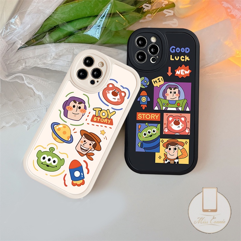 Redmi 10C A1 12C 10 9 10A 9A 9T 9C NFC Redmi Note10 10s Note 11 Note11Pro Note8 9 Note 9s Note 11s 9Pro 10Pro POCO F4 K40s Kartun Lucu Toy Story Manyo Soft TPU Case