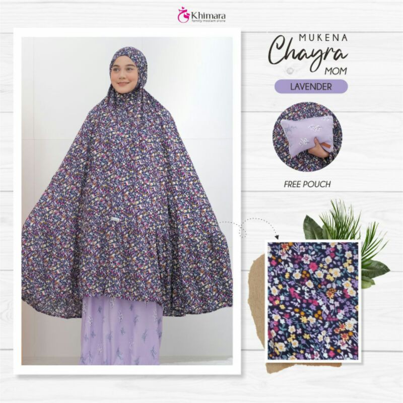 Mukena Chayra Mom by Khimara