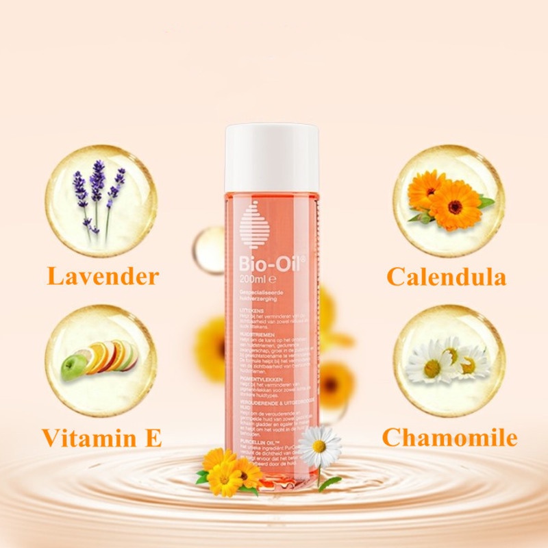 Bio Oil 200ml / Bekas Luka / Strech Mark /  Selulit / Keriput / Selulit Biooil 200Ml