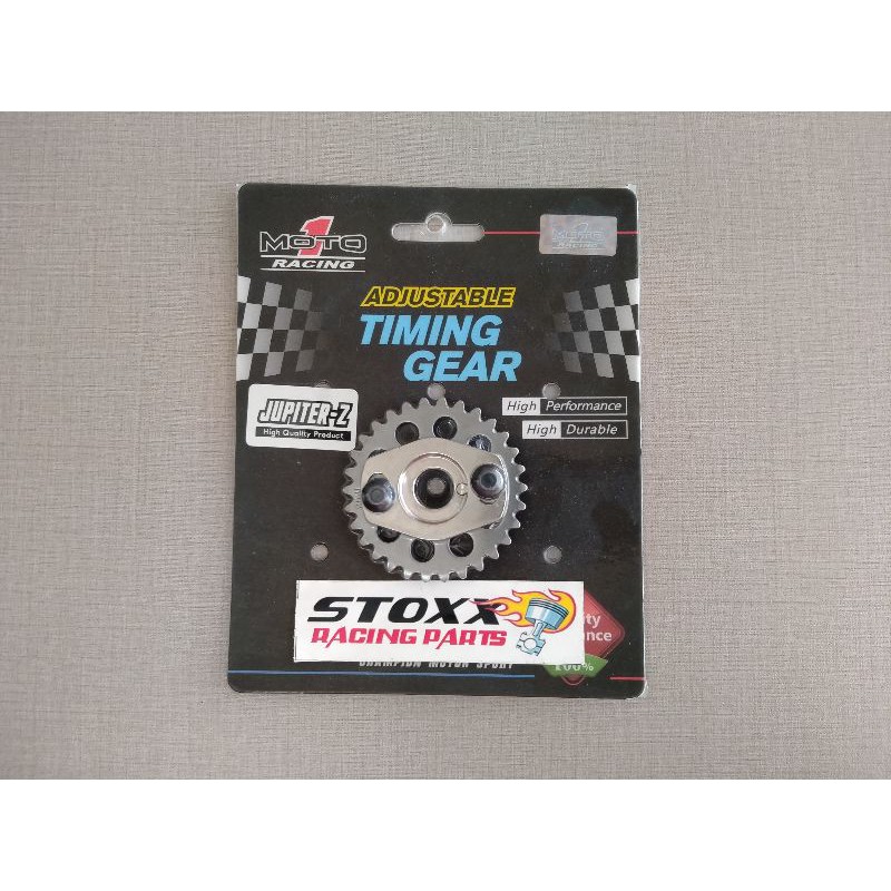 Jual GIGI SENTRIK JUPITER Z 110 ADJUSTABLE MOTO1 timing gir gear Shopee Indonesia