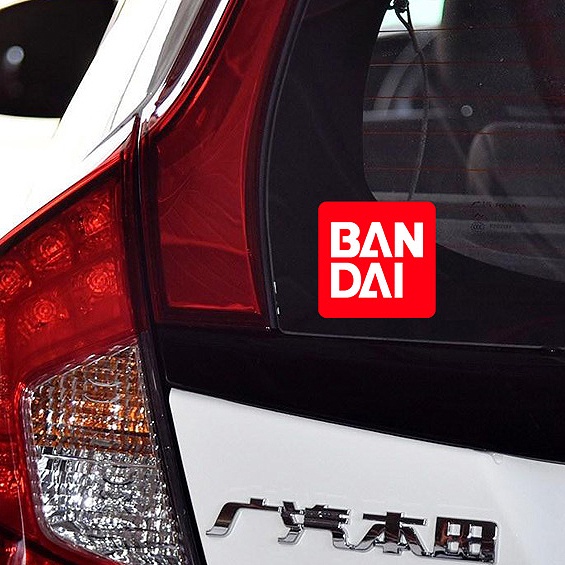 BANDAI Stiker Jdm Reflektif Mobil Dimodifikasi Stiker JDM Helm Sepeda Motor Stiker