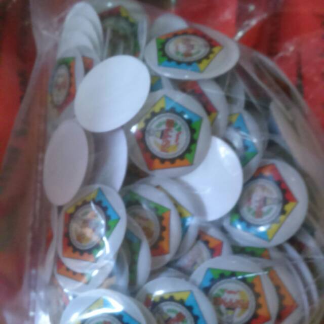 

custome Logo yoyo nametage minim 30 pcs
