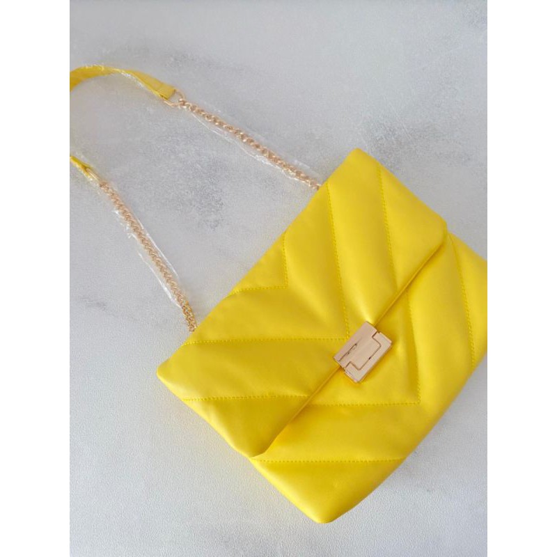 ZRA quilted maxi crossbody bag