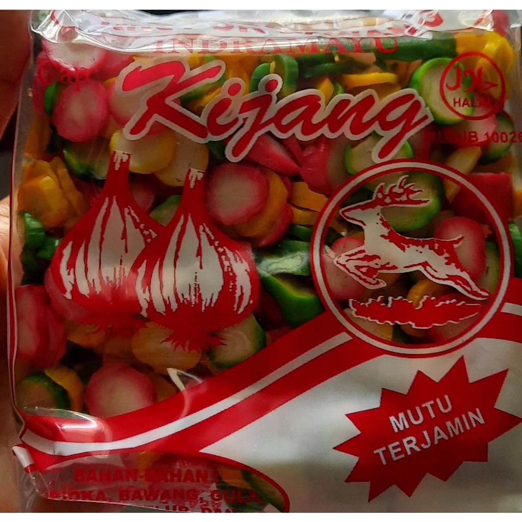 

Kerupuk Bawang KERIKIL Mentah Cap Kijang Khas Indramayu 200gr