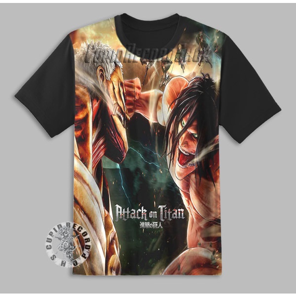 Kaos Anak Anime Game Attack On Titan Eren AOT 3D Baju Anak Anime Game Attack On Titan Eren AOT 3D Pa