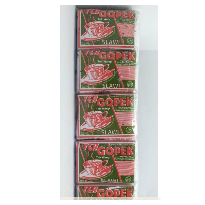 TEH GOPEK WANGI Slawi 40 gram (Teh Seduh)