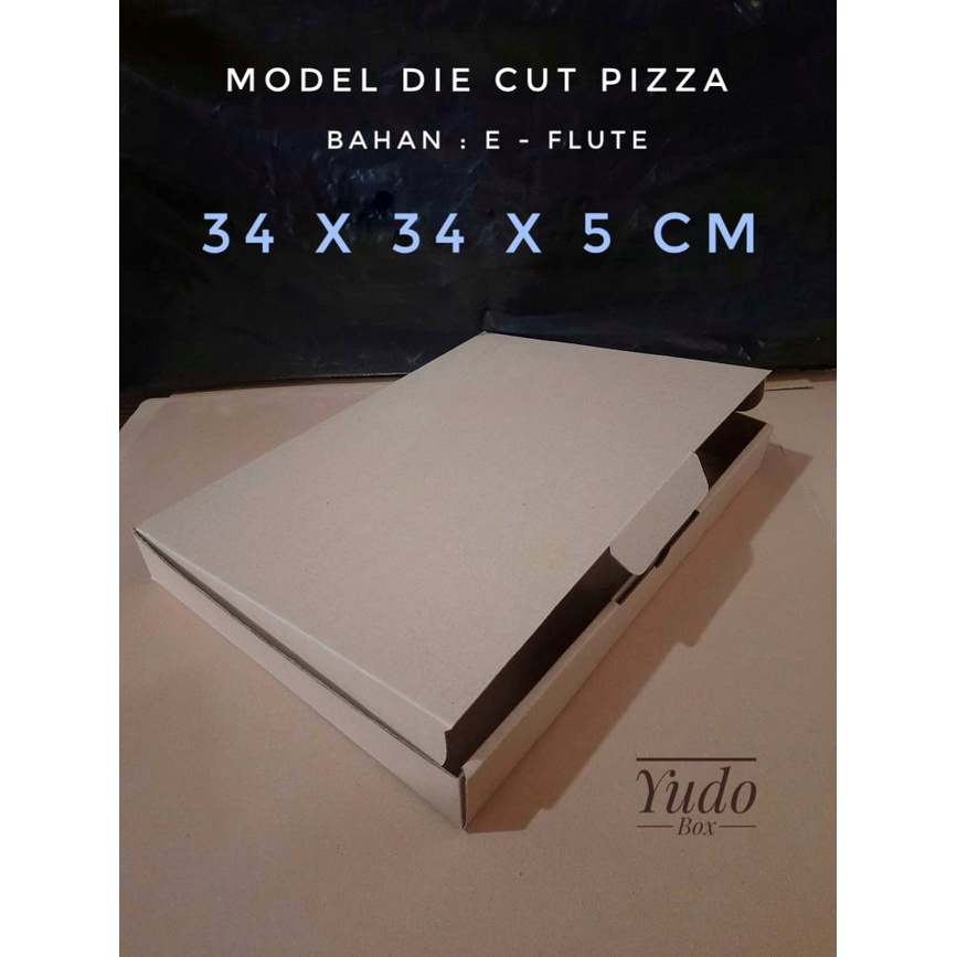 

KARDUS/KARTON/BOX UK.34x34x5 cm ..model kardus pizza