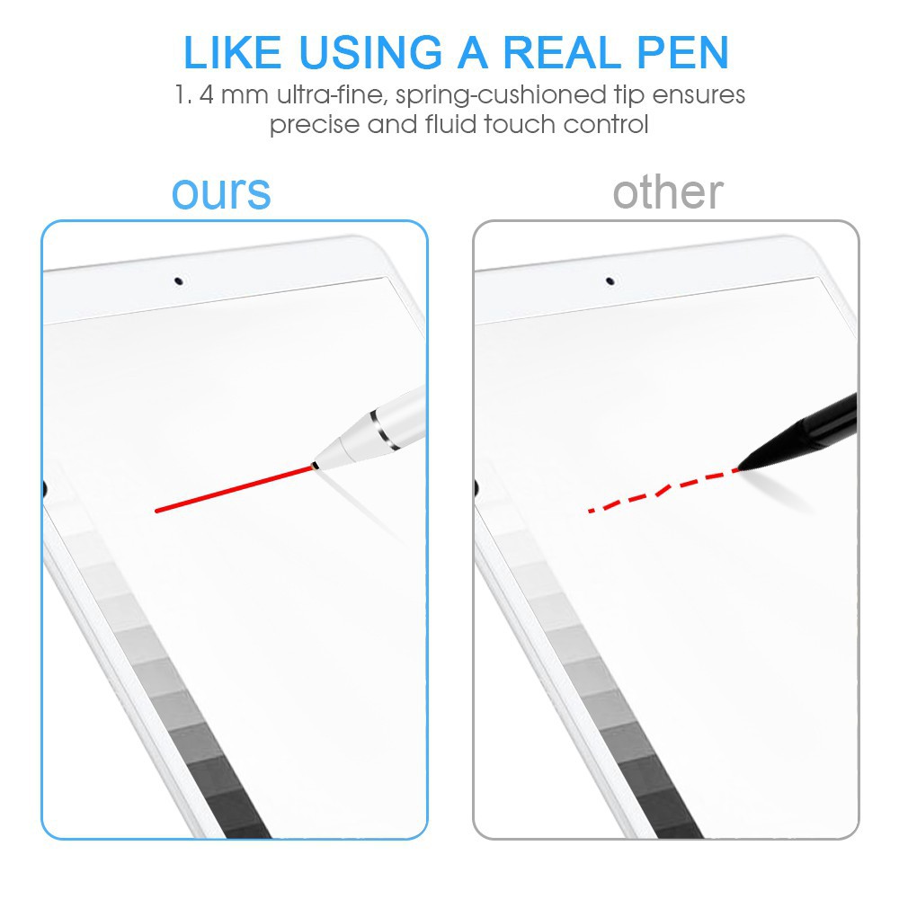 【Beli dua diskon 20%】 Stylus Pen Universal Bisa Android IOS dan Samsung for Ipad