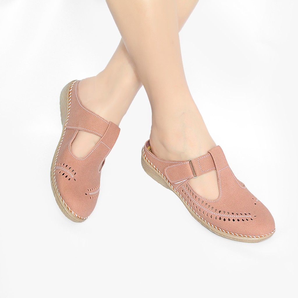 Sandal Wanita Slop / sandal slip on mules ss02