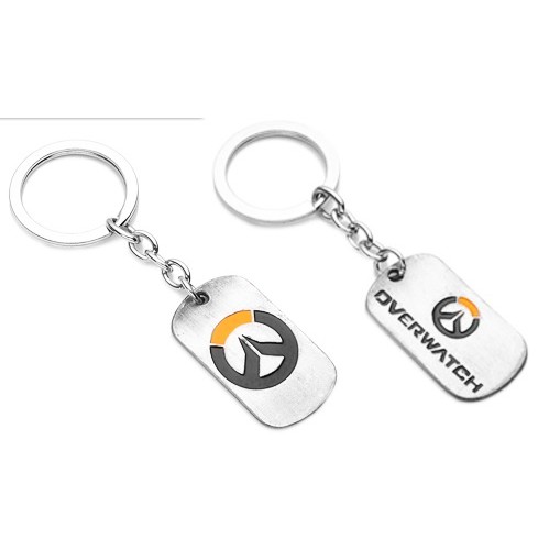 Overwatch Keychain || Gantungan Kunci Aksesoris Gelang Kaos Jaket