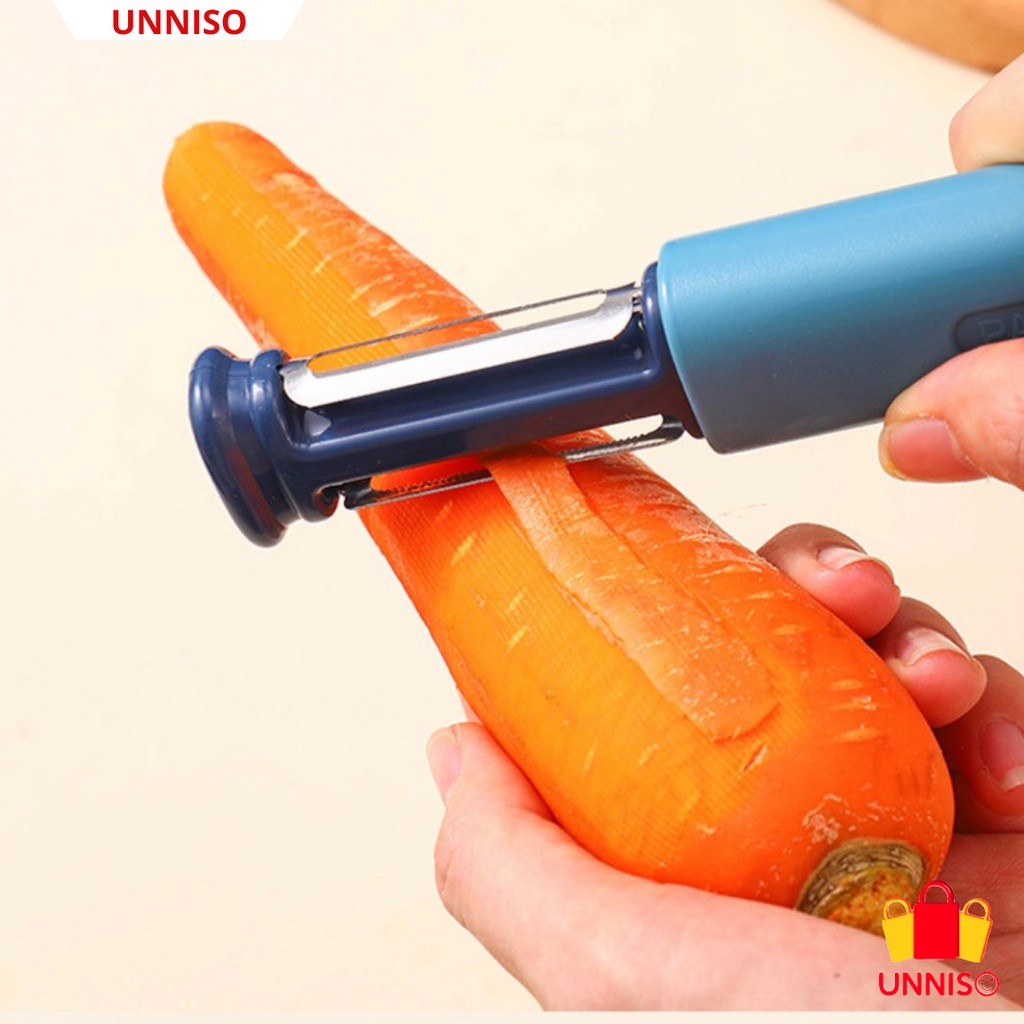 UNNISO - Peeler Multifungsi Pengasah Pisau Pengupas Buah PM1