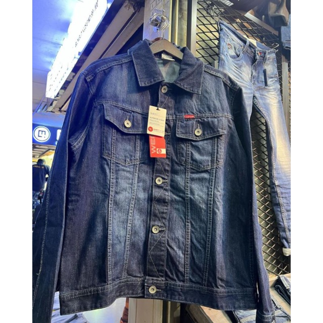 Jaket Trucker Pria Model Kekinian Jaket Jeans Werco Original Model Kekinian Jaket Denim Pria Jaket J
