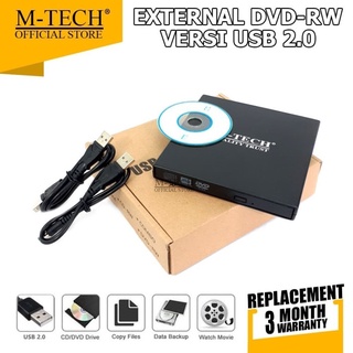 M-TECH DVD External Laptop Portable dvdr dvdrw eksternal - DVDRW-USB2