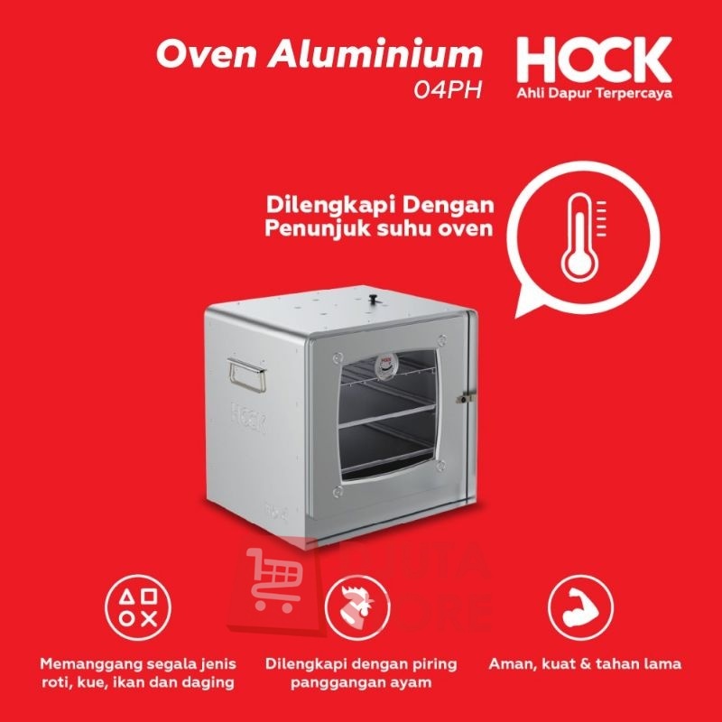 Oven Hock Aluminium Oven Tangkring PH No 4 Oven Gas
