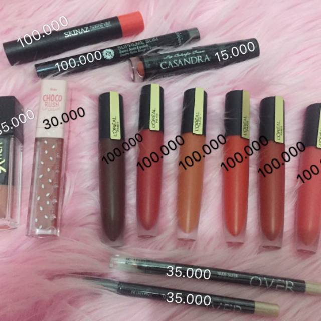 Loreal rouge signature lipcream