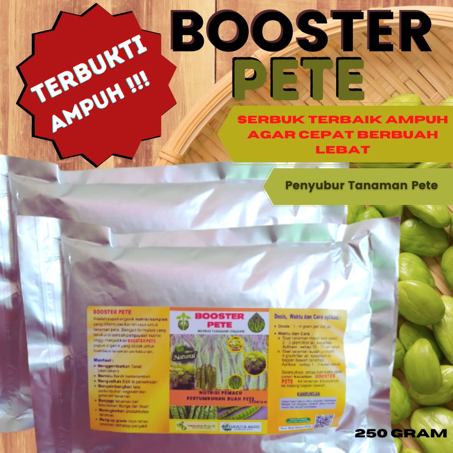 Pupuk Organik Pete | Booster Pete | Pupuk Pete | Boster Pete | Pelebat Buah Pete |Pupuk Pelebat Buah