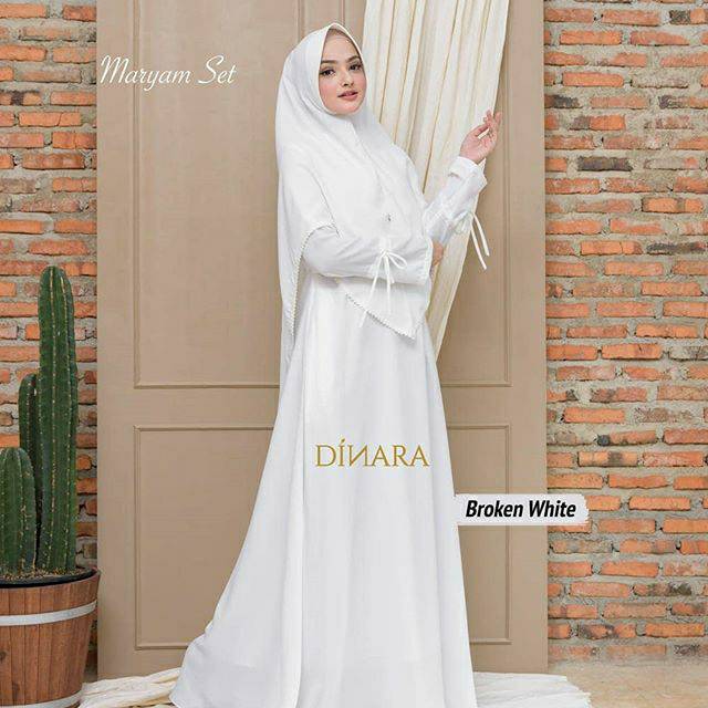Maryam set original by dinara /gamis syari