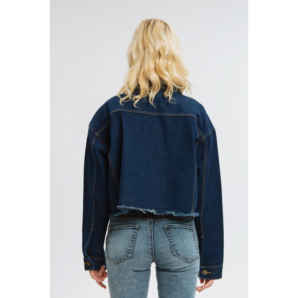 Its Monday Blues Bomb Squad Dara denim jacket