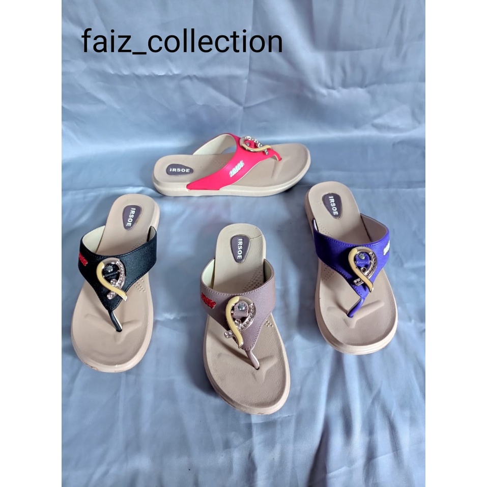 Sandal Murah Jepit Irsoe Cewe , Bahan Karet Terbaru