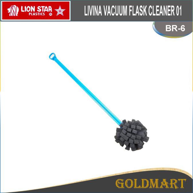 Hemat Sikat Termos - Lion Star Livina Vacuum Flask Cleaner 01 Br-6 Murah