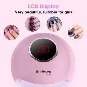 Pengering Kutek Kuku UV LED Nail Dryer 36 W / Alat Pengering Kutek UV Gel, LED Gel, Acrylic Gel Sun Sinar UV Kuku Murah Ori Panda Design 36W UV LED / Alat Kutek UV Pengering Cat Kuku Nail Dryer Cepat Efisian Sensor Infrared Infra Merah Aesthetic