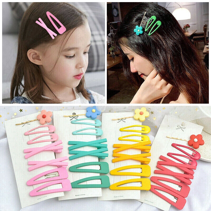 Set 7 Pcs Jepit Rambut Gaya Korea Untuk Wanita