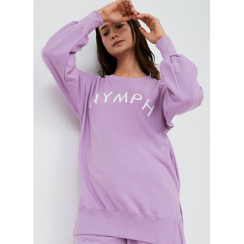 NYMPH CLOTHING SWEATER NYMPH LILAC PURPLE