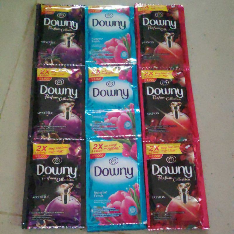 Downy Parfum Collection 3 varian aroma 6 Pcs