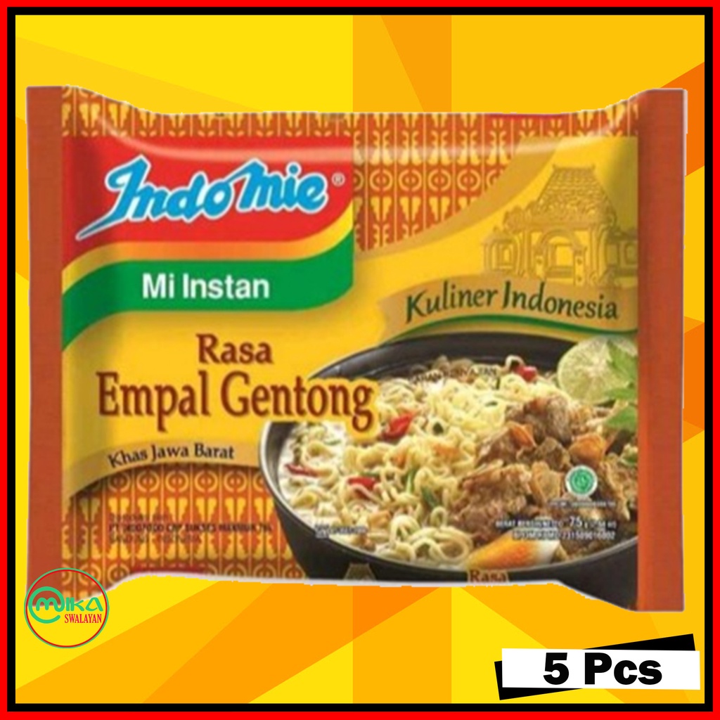 

(5Pcs) Indomie Varian Rasa Empal Gentong