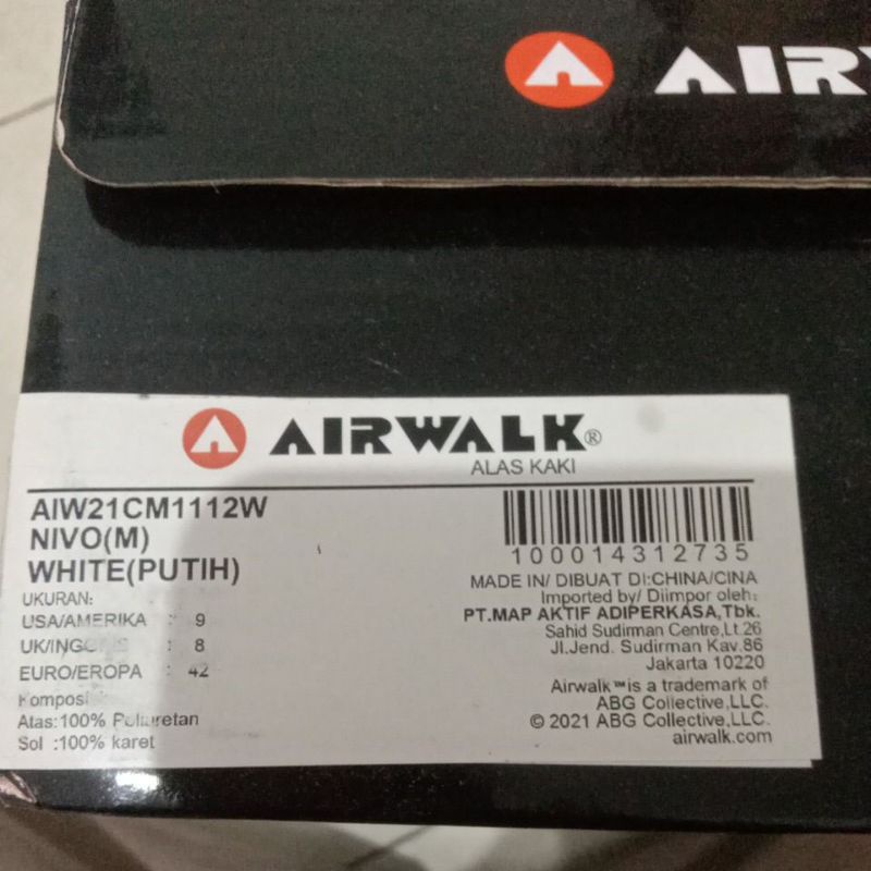 Sepatu Airwalk NIVO (M) AIW21CM1112W