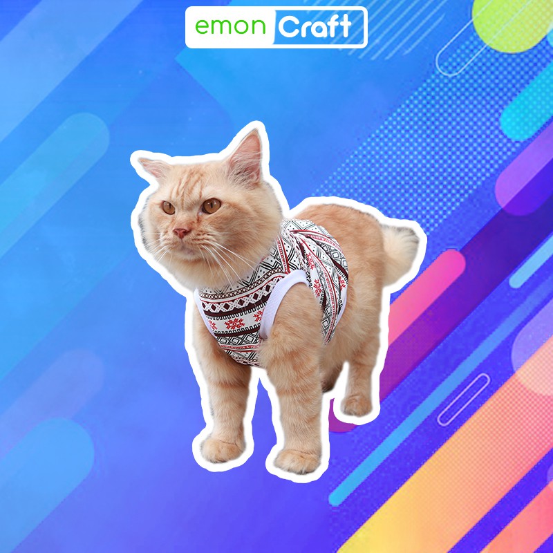 EmonCat - Kaos Ucansee Lengan Pendek / Kucing / Anjing / Kelinci 