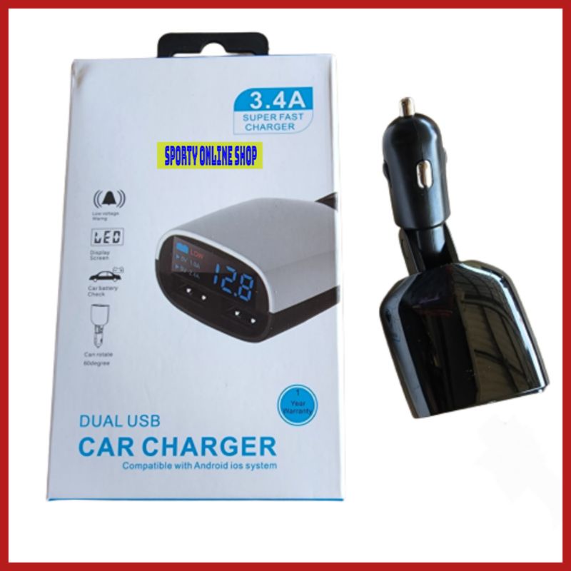 Fast Charger HP Mobil 3,4A Led