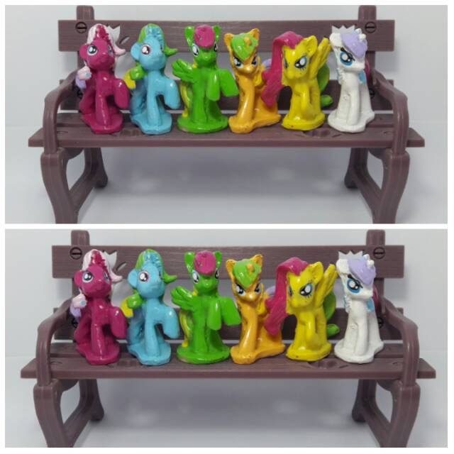 Topper Kue Hiasan Kue Ulang Tahun Figure Little Pony / Kuda Pony.