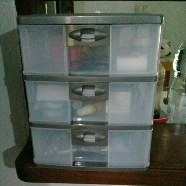 Lion Star Pr-33 Pressa Container A4 (3 Susun) Laci Plastik Serbaguna Susun 3