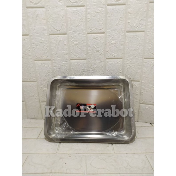 nampan wadah tirisan minyak - wadah nampan stainless SA 36 x 27 stainles
