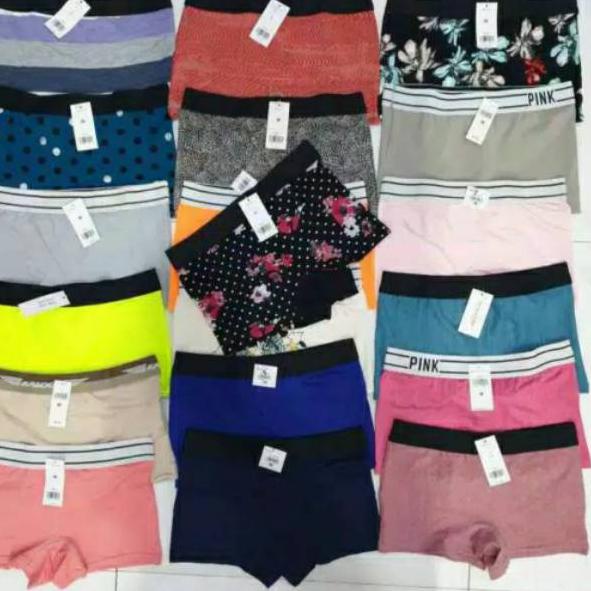 Best CD Boxer Wanita Cewe SXXXL JUMBO MAX 110 kg dan Boxer Sepaha 