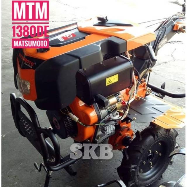Mesin bajak sawah MTM 1380 DE Matsumoto
