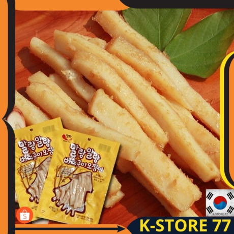 

MAKANAN KOREA/SNACK KOREA HALAL/MAKANAN KOREA RINGAN JONGHWA MALLANG BUTTER PANGGANG CUMI-CUMI 50 GR