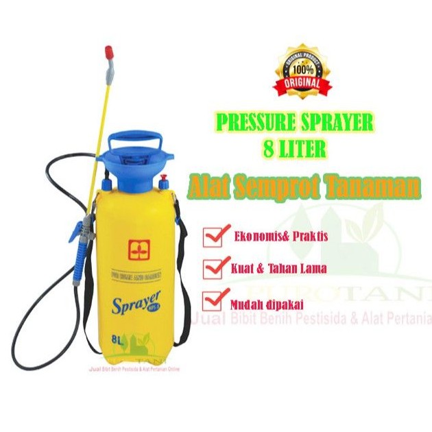 Alat Semprot Tanaman Kebun Burung Disinfektan Sprayer Maspion MPS - 8 liter