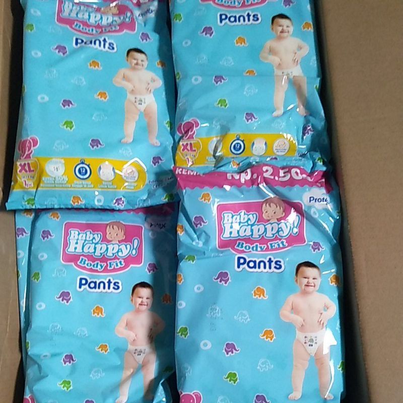 Pampers baby happy renceng XL