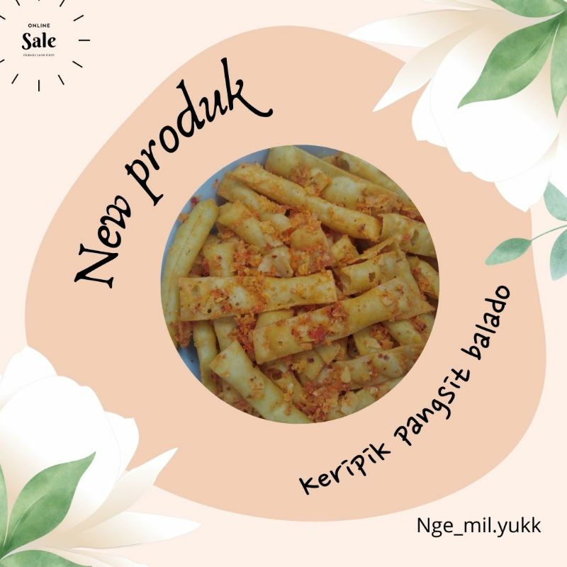 

KERIPIK PANGSIT BALADO 250GR